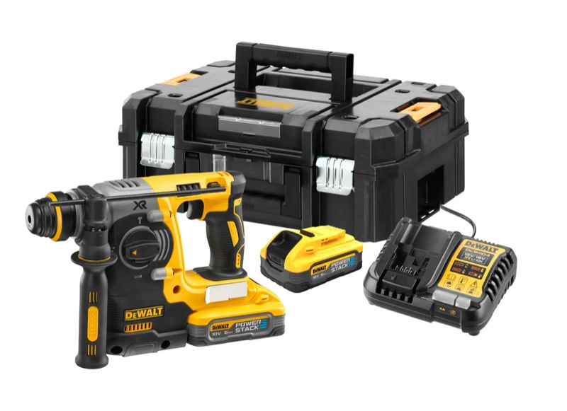 Coffret DeWalt DCH273 avec deux batteries et chargeur
